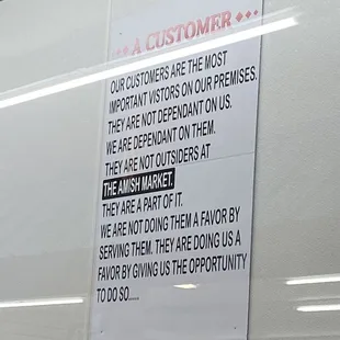 a customer&apos;s notice of the customer