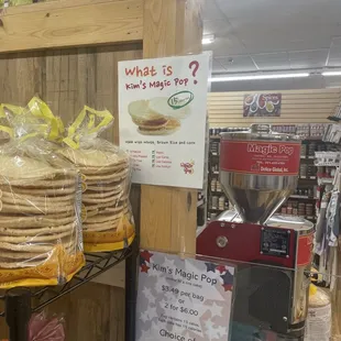 a variety of items for sale