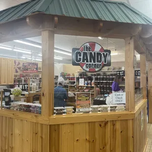 a man at the counter