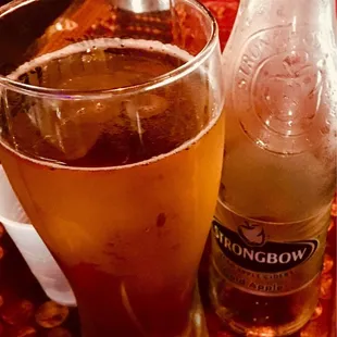 Like Angry Balls only smoother... Strongbow Cider and Fireball!