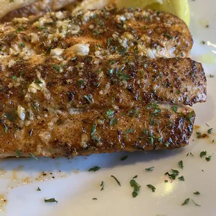 Blackened mahi