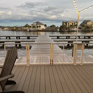 View from dock