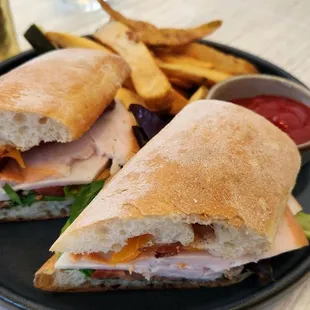 Roasted Turkey Club sandwich