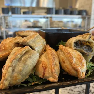 Mushroom empanada