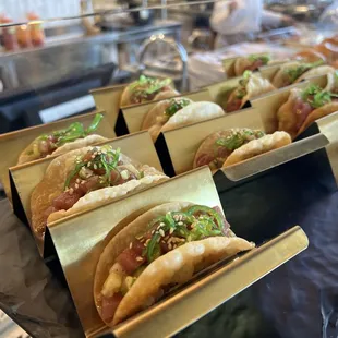 Tuna Poke Tacos