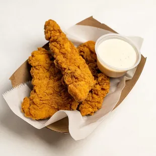 Chicken Tenders with Ranch Dipping Sauce