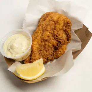 Fried Catfish with our Tartar Sauce