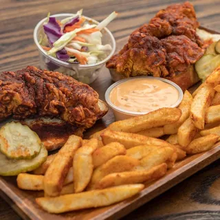 COMBO 1 ( 2 Jumbo TENDER W/FRIES)