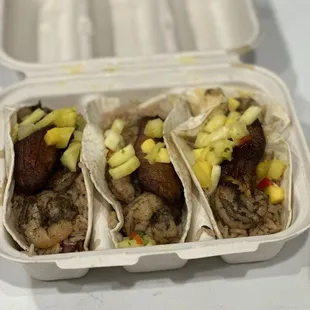 Jerk Shrimp Taco