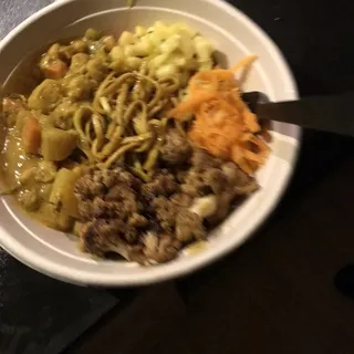 Curried Chickpeas Bowl