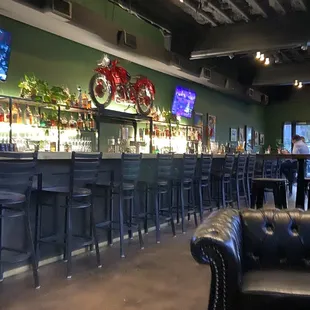 Cool bar where you order
