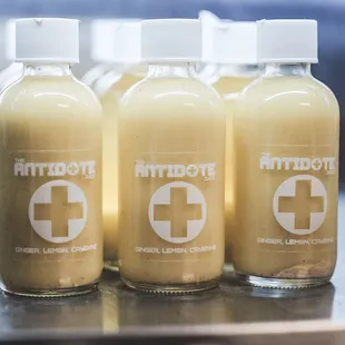 We are famous for our super hot organic ginger shots