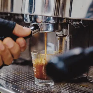 organic, fair-trade espresso, roasted locally