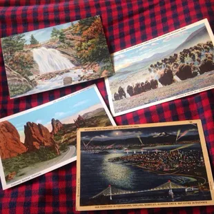 Great post card finds! Most from the 1930s.