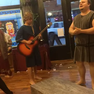 young man w/the guitar had such amazing talent playing and enjoyed all the performances