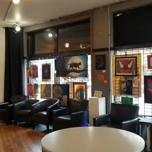 funky welcoming space