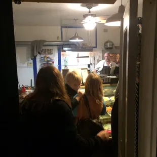 See that guy behind the counter? He&apos;s the brains behind this wonderful kitchen and its only employee.