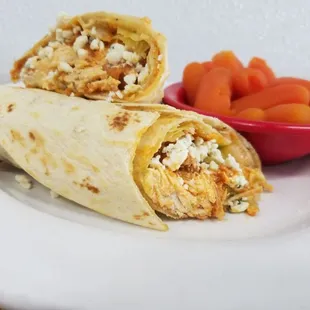 buffalo chicken wrap