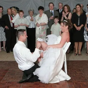 Where is the garter?