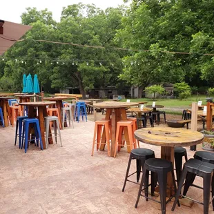 Back patio