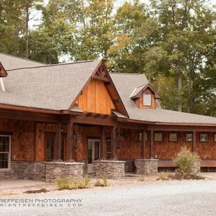 Front of Main Site venue at The Arbors Events