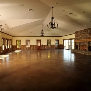 Inside of Main Site venue at The Arbors Events