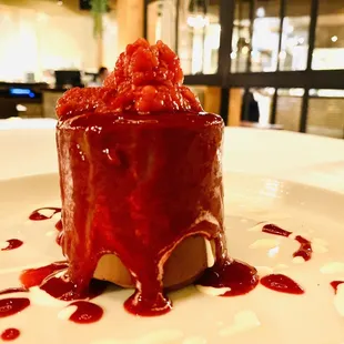 Dark chocolate mousse