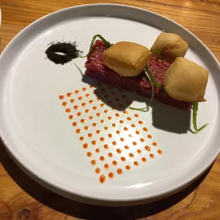 Proscuitto and Puffed Bread