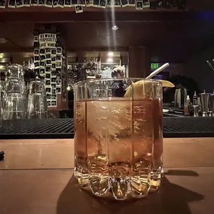 Smokey Old fashioned