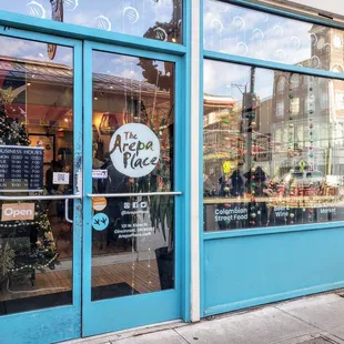 Storefront for The Arepa Place Findlay Market