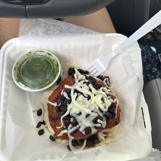 Loaded Vegetarian Cheese Arepa