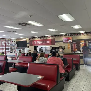 interior, sushi and sashimi