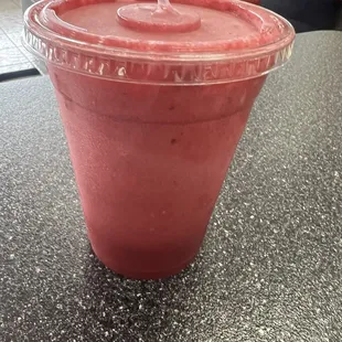 Blackberry juice yum!