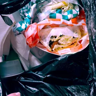 They could have put it in an enclosed container but for some reason they didn&apos;t