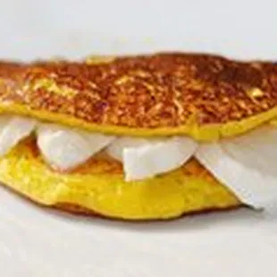 an omelet sandwich