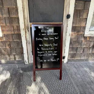 Temporarily closed until March 1, 2025