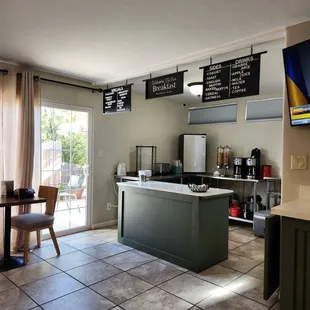 Breakfast near lobby