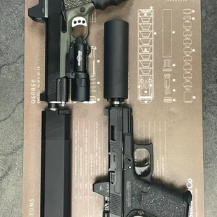 Custom Suppressed guns