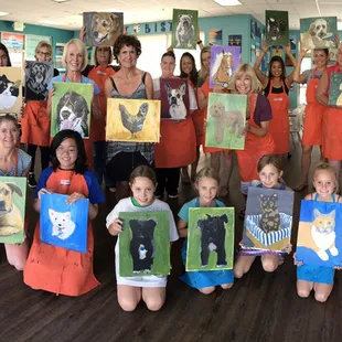 Paint Your Pet event 8-27-2017
