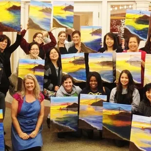 Fabulous Paint And Sip classes!