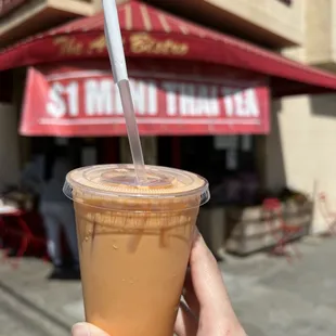 mini thai tea $1 :)