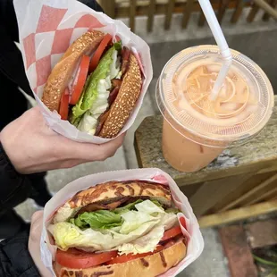 food, sandwiches