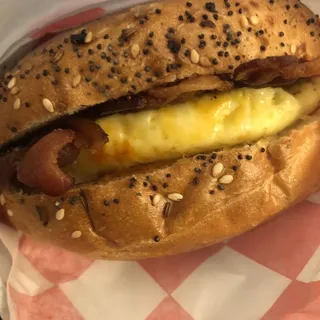 Bagel with Bacon, Egg and Cheese
