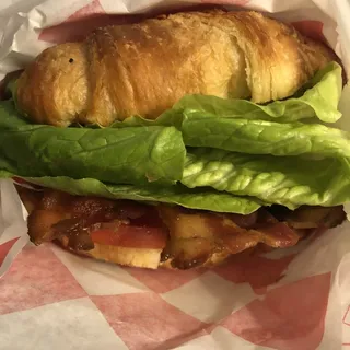 BLT Croissant - Bacon, Lettuce and Tomato