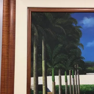 Close up of beautiful re matting done in a gorgeous cream white color.