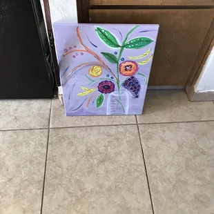 Mothers Day 2017 painting adventure orchestrated by Troy Selvey. Looking forward to doing it again. The Art Box is the place