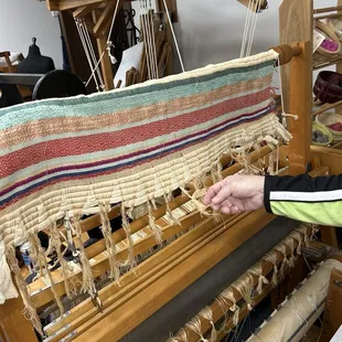 Gail's weaving