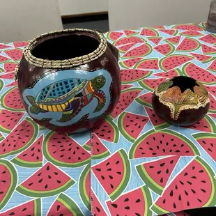My gourd art I'm considering entering.