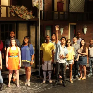 Full cast of In The Heights at Art Centre Theatre
