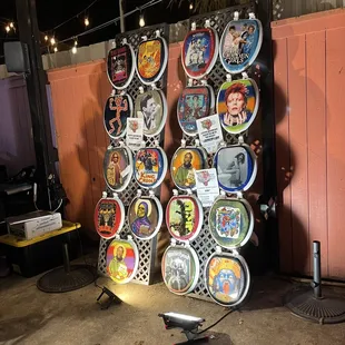 Toilet seats.